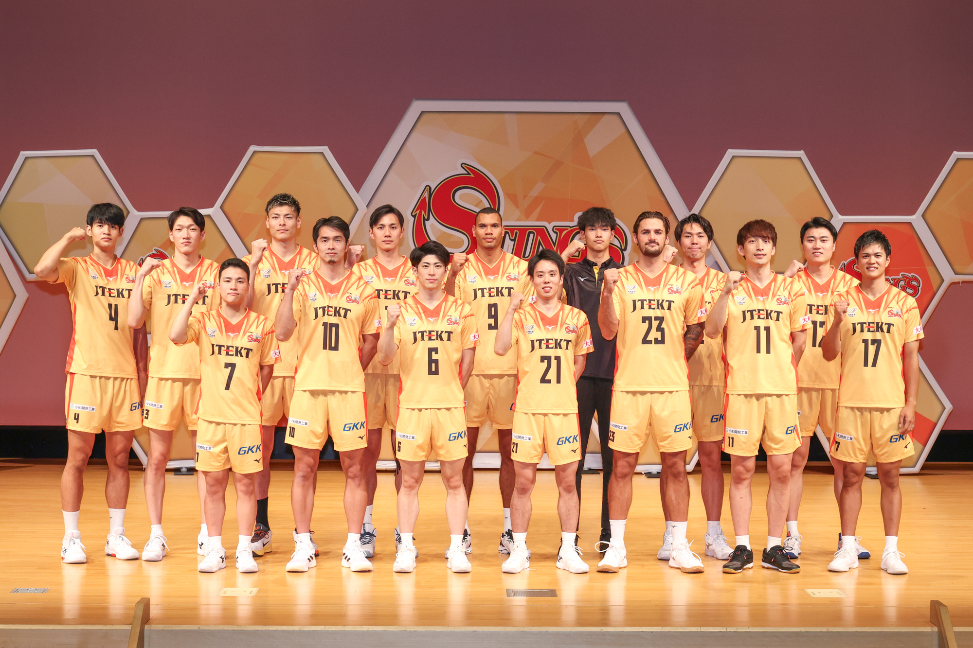 ジェイテクトSTINGS ピステ バレーボール ジェイテクトSTINGS ピステ バレーボール ジェイテクトSTINGS ピステ